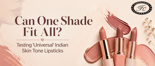 Can One Shade Fit All? Testing 'Universal' Indian Skin Tone Lipsticks
