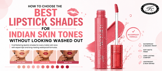 How to Choose the Best lipstick shades for Indian skin tones Without Looking Washed Out