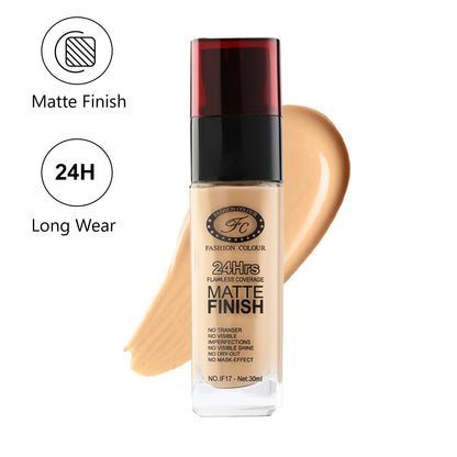 24h Moisturising Foundation, Waterpoof, Longlasting