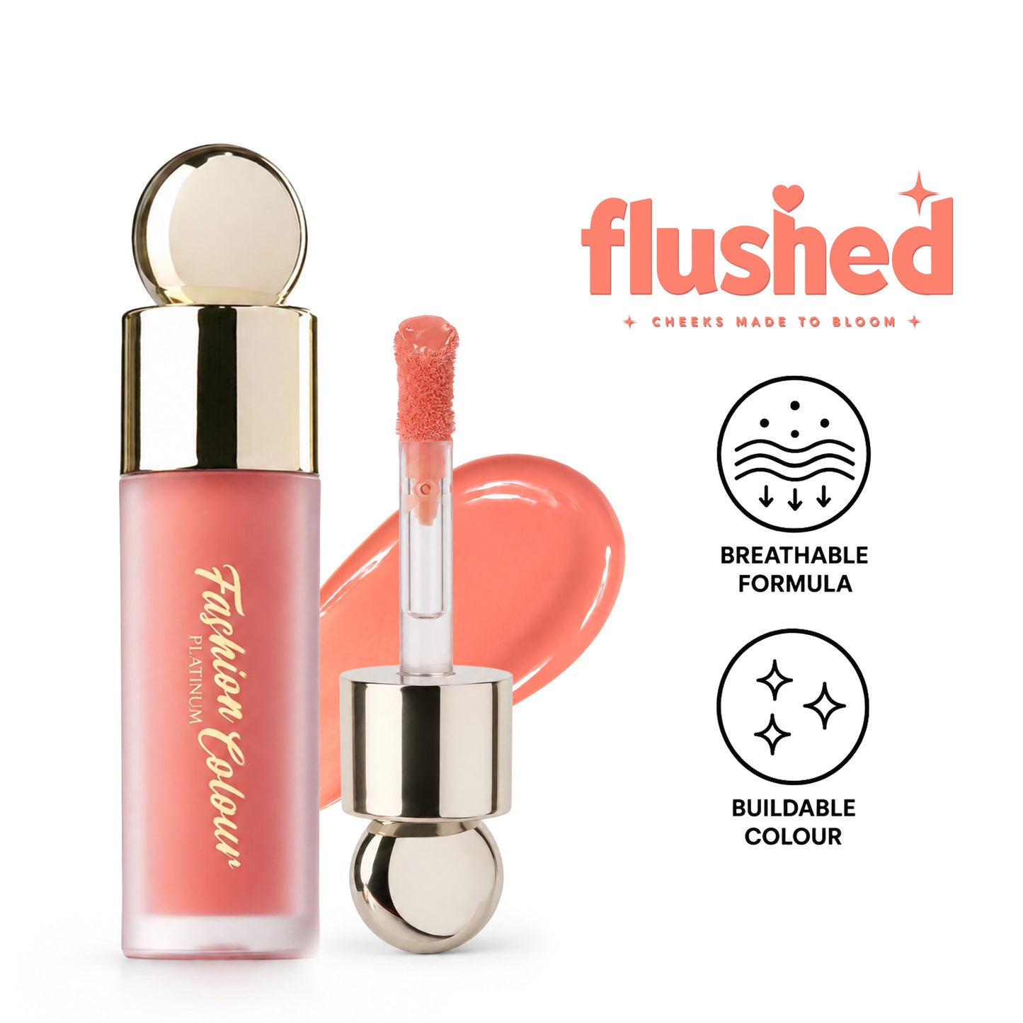 Platinum Liquid Blusher, 5gm