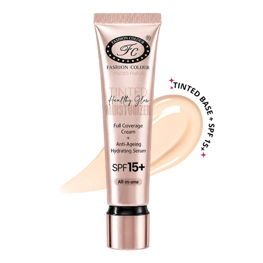 Tinted Moisturizer, Full Coverage Cream, SPF15+