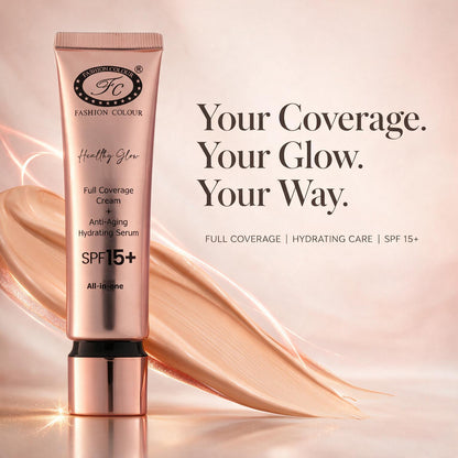 Tinted Moisturizer, Full Coverage Cream, SPF15+