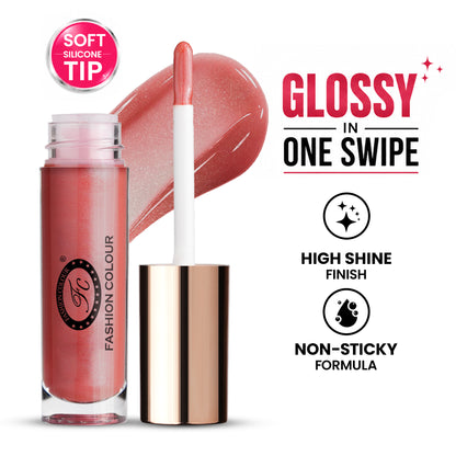 Glossin Lip Gloss 4.5gm | High-Shine Non-Sticky Lip Gloss | Long-Lasting Hydrating Formula | Gloss for Smooth, Plump & Moisturized Lips