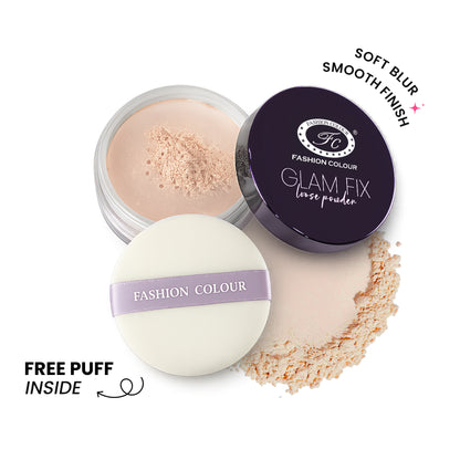Glam Fix Loose Powder For Face Makeup