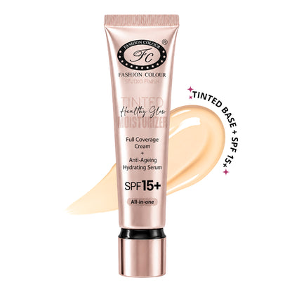 Tinted Moisturizer, Full Coverage Cream, SPF15+