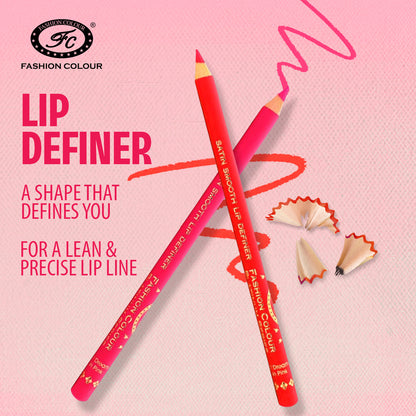 Fashion Colour Satin Smooth Lip Definer