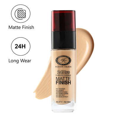 24h Moisturising Foundation, Waterpoof, Longlasting