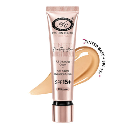 Tinted Moisturizer, Full Coverage Cream, SPF15+