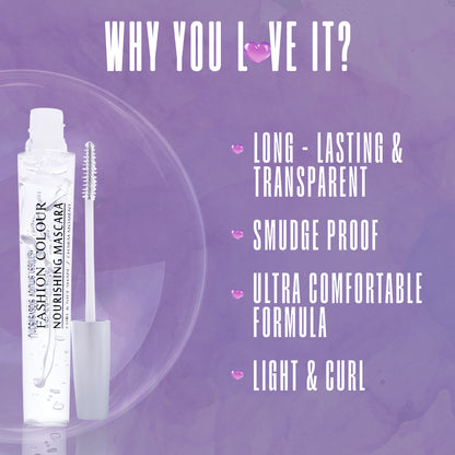 Fashion Colour Transparent Nourishing Mascara