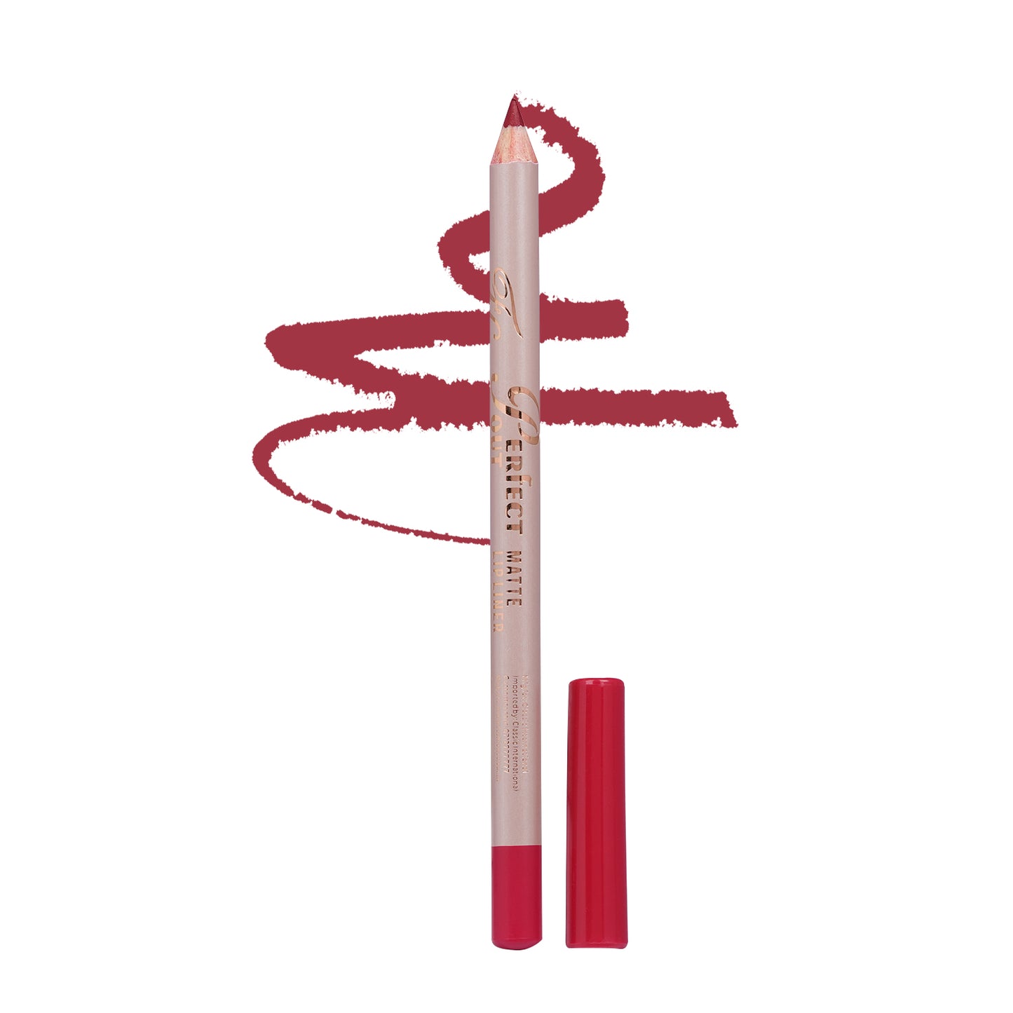 Perfect Pout Matte Lipliner | Glides on Smoothly | Matt Finish | Waterproof | Long-lasting | One Swipe Smooth Application