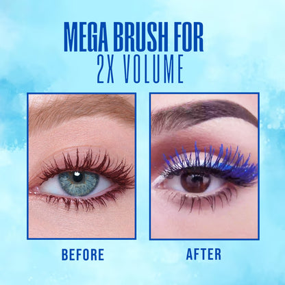 Big Eye Waterproof curl Mascara Blue I Waterproof, Non-Fading, Smudge-Proof, And Volume Base Film (8ml)