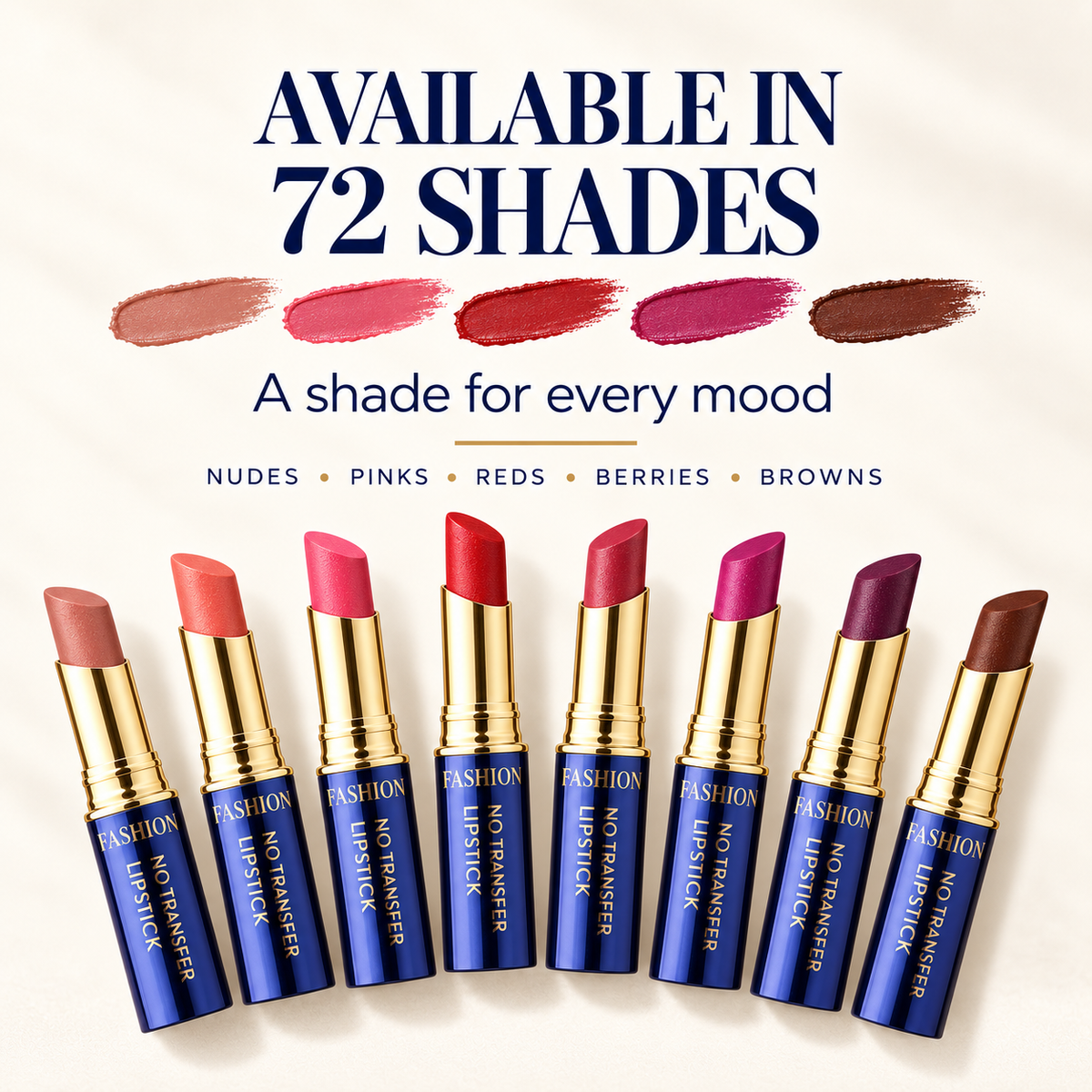 Non-Transfer Matt Waterproof Lipstick