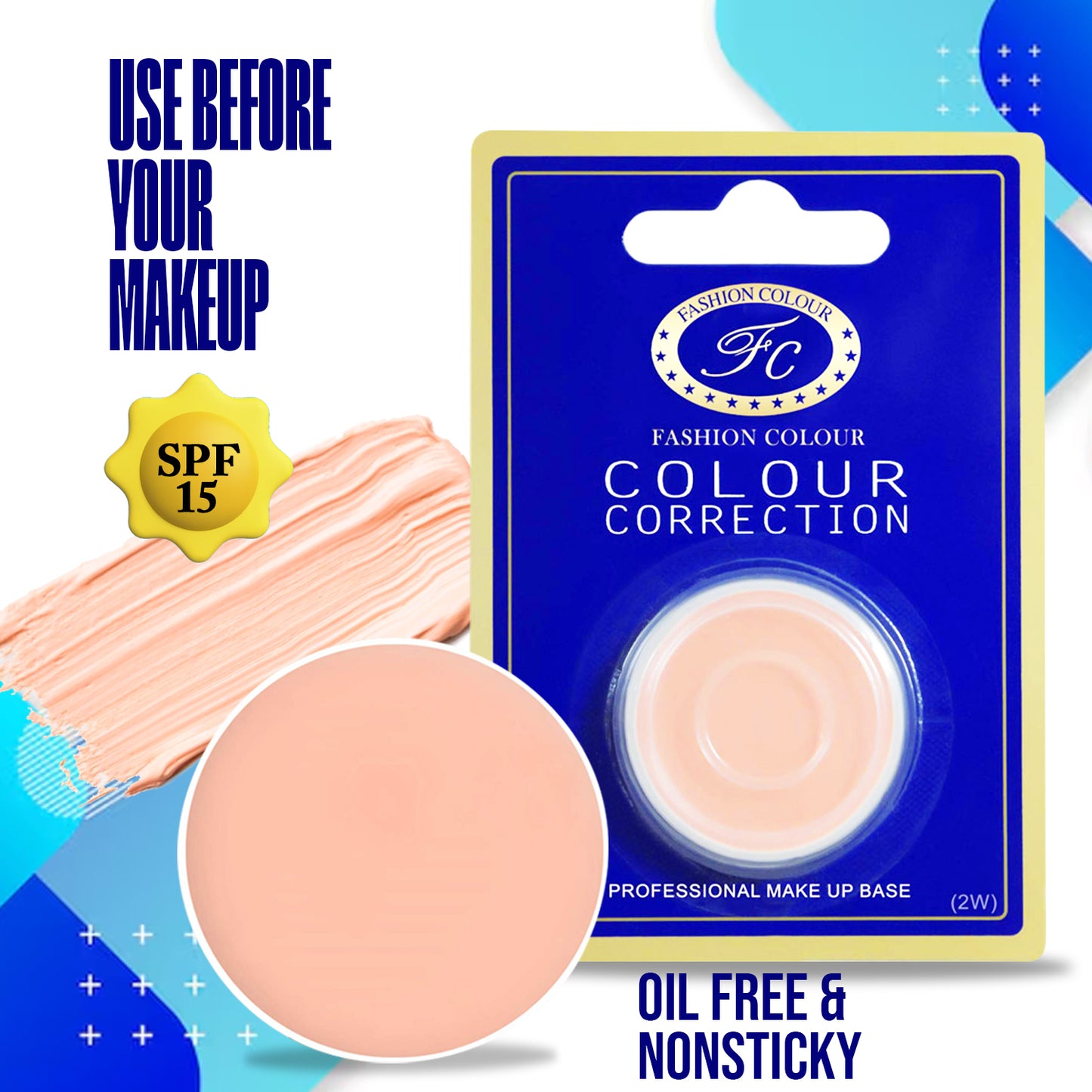 Fashion Colour Colour Correction Makeup Base Single Packing