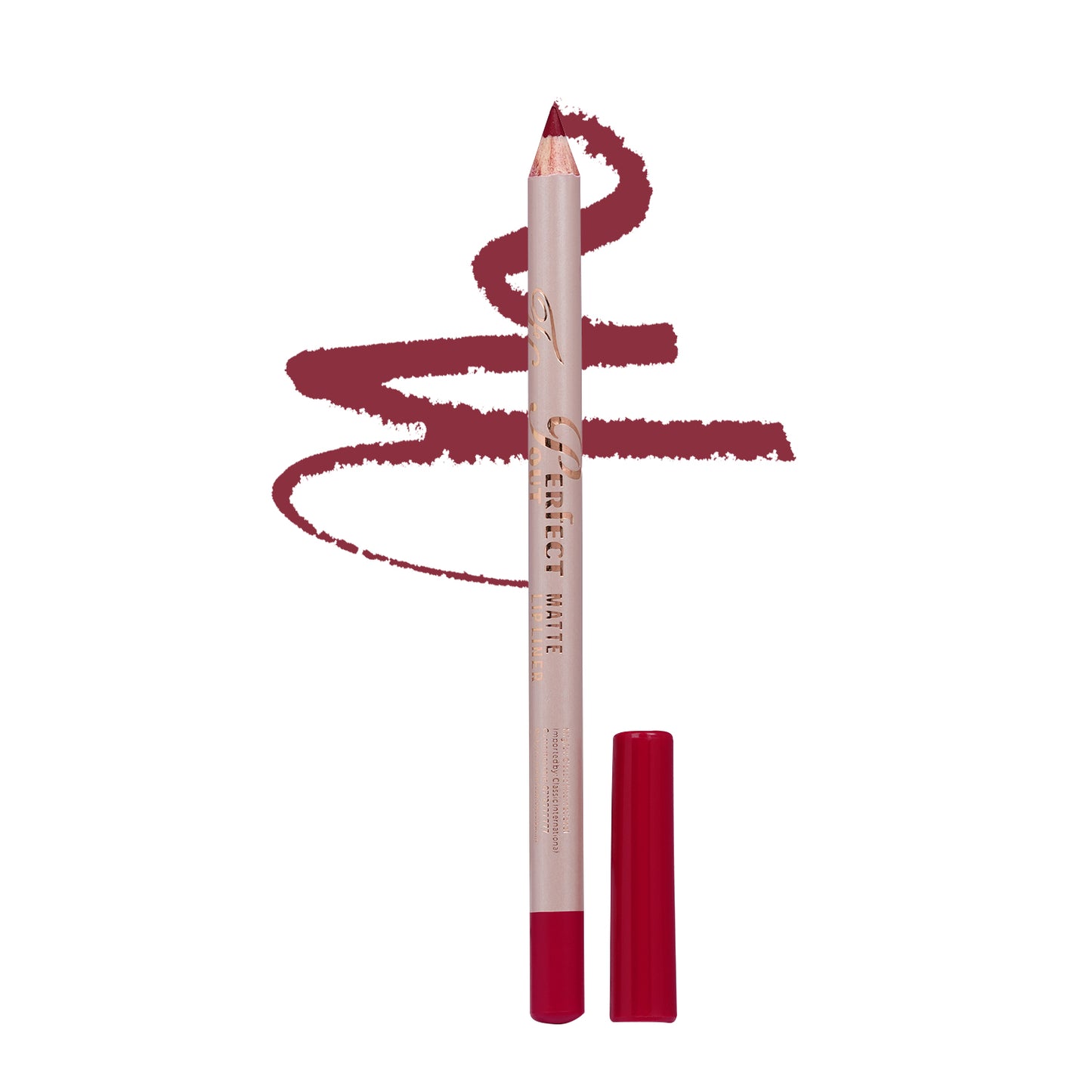 Perfect Pout Matte Lipliner | Glides on Smoothly | Matt Finish | Waterproof | Long-lasting | One Swipe Smooth Application