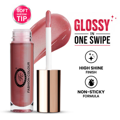 Glossin Lip Gloss 4.5gm | High-Shine Non-Sticky Lip Gloss | Long-Lasting Hydrating Formula | Gloss for Smooth, Plump & Moisturized Lips