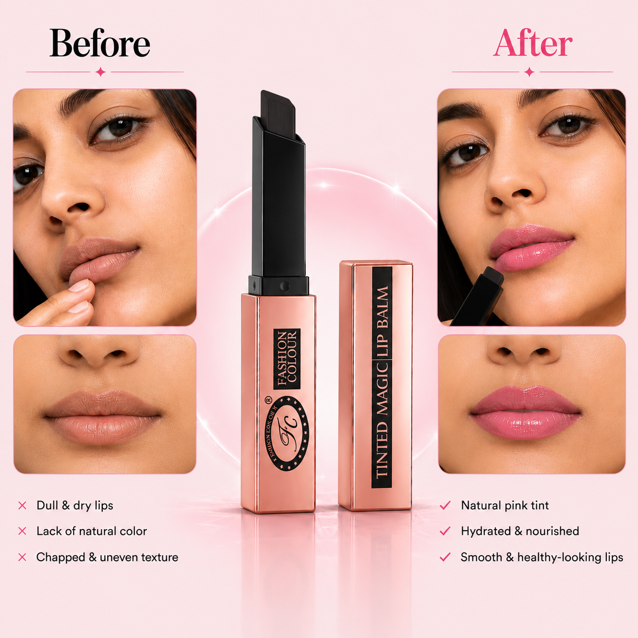 Tinted Magic Lip Balm, 3gm