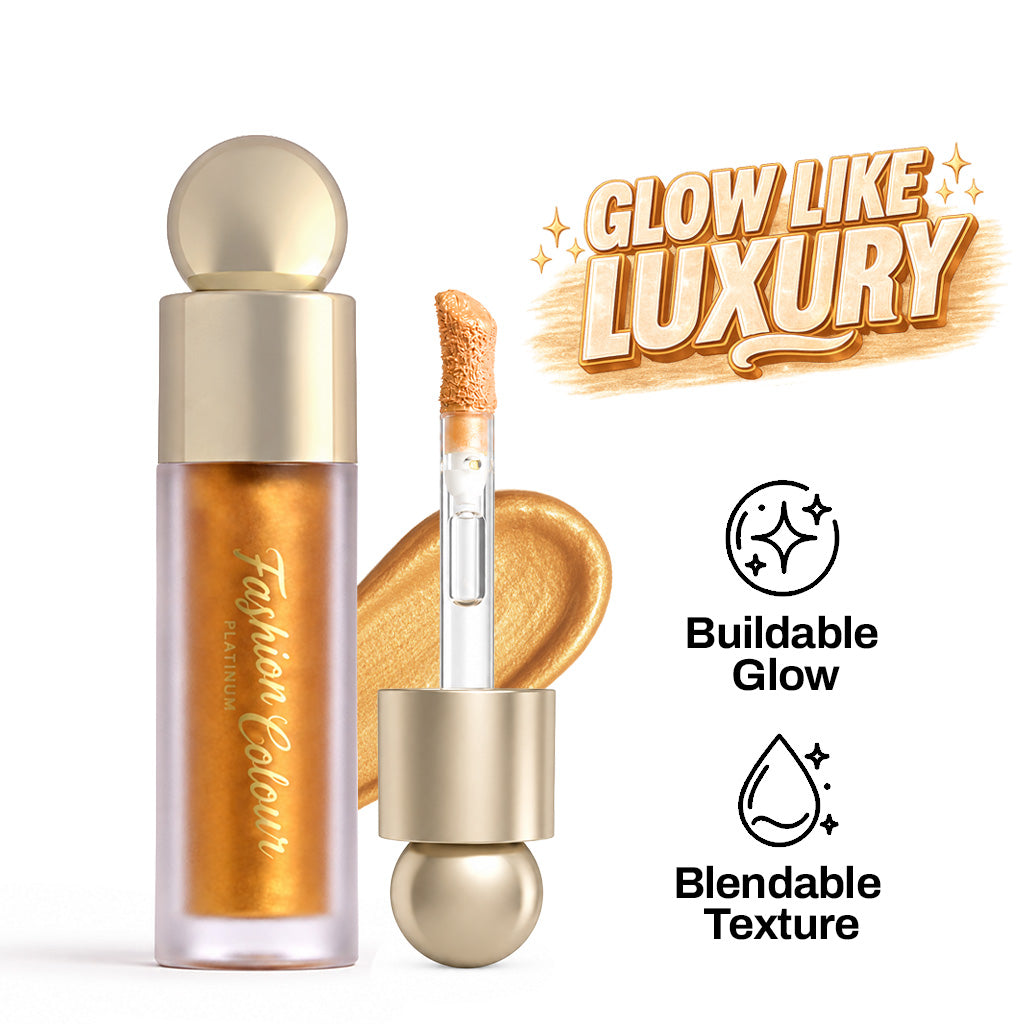 Platinum Glow Shine Liquid Highlighter, 5gm