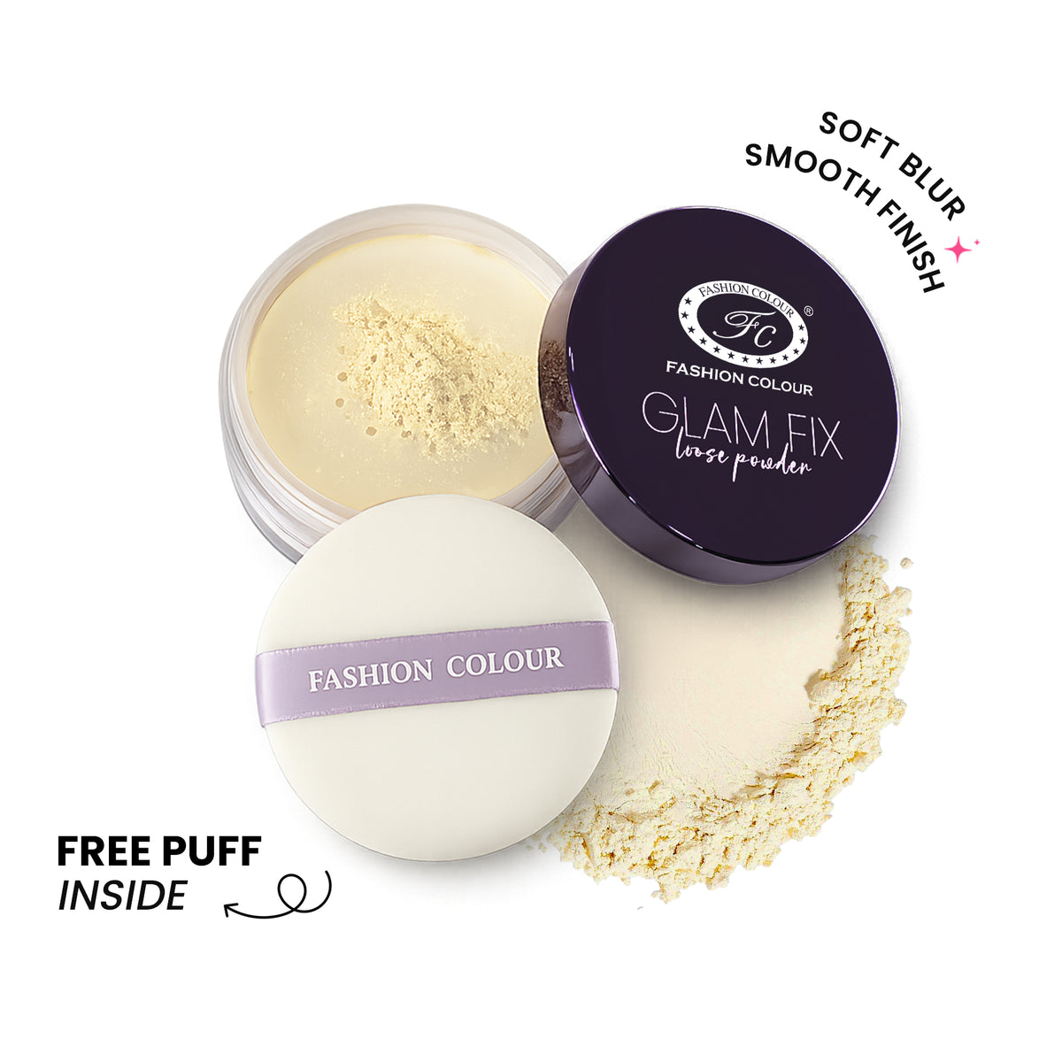 Glam Fix Loose Powder For Face Makeup