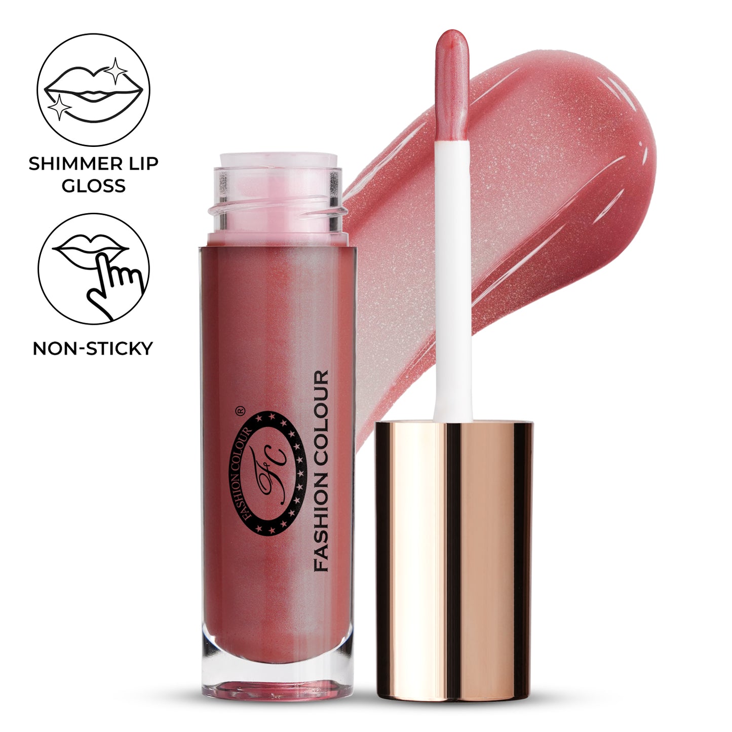 Glossin Lip Gloss 4.5gm | High-Shine Non-Sticky Lip Gloss | Long-Lasting Hydrating Formula | Gloss for Smooth, Plump & Moisturized Lips