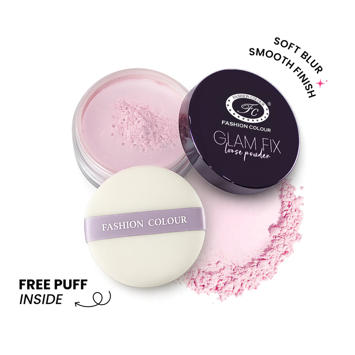 Glam Fix Loose Powder For Face Makeup