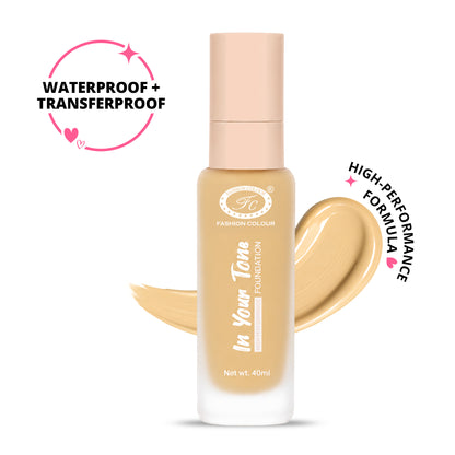 In Your Tone Foundation | High Performance | 40ml