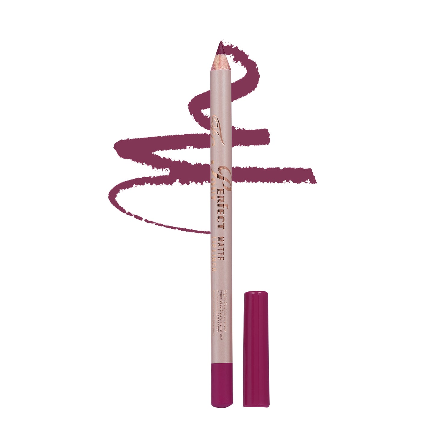 Perfect Pout Matte Lipliner | Glides on Smoothly | Matt Finish | Waterproof | Long-lasting | One Swipe Smooth Application