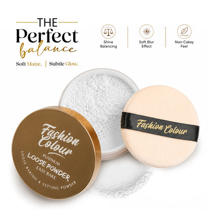Platinum Loose Powder - Loose Baking And Setting Powder