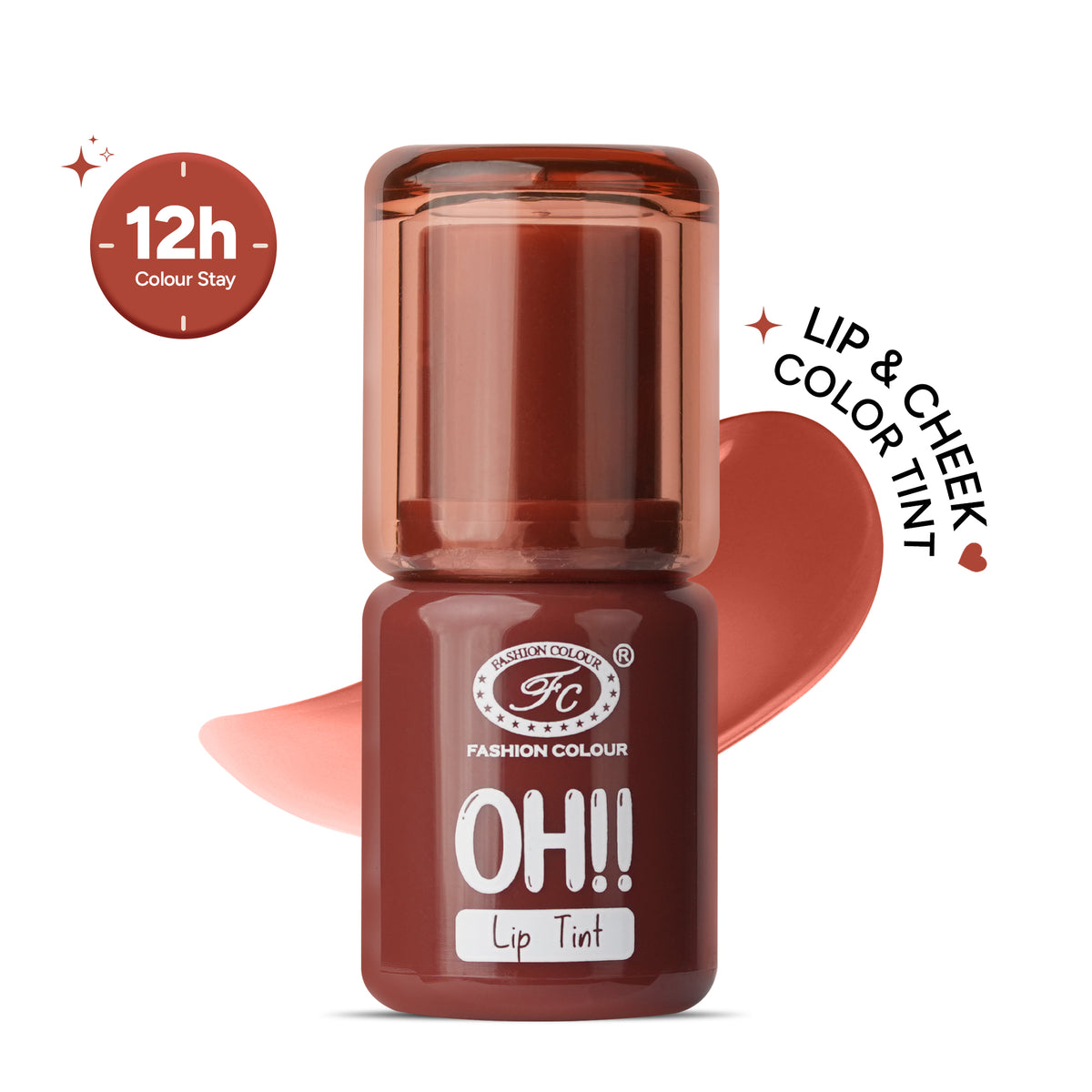 Oh Lip Tint | Velvet Touch Hydra Lips | 10hrs of Hydration | Non-Sticky Formula | Tinted Lip Balm