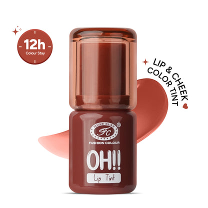Oh Lip Tint | Velvet Touch Hydra Lips | 10hrs of Hydration | Non-Sticky Formula | Tinted Lip Balm