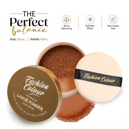 Platinum Loose Powder - Loose Baking And Setting Powder