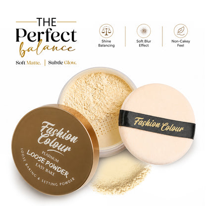 Platinum Loose Powder - Loose Baking And Setting Powder