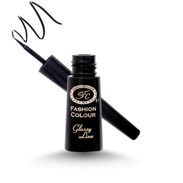 24Hrs Shiny Black Waterproof Eyeliner Glossy - One touch, Make your Eyes Outstanding