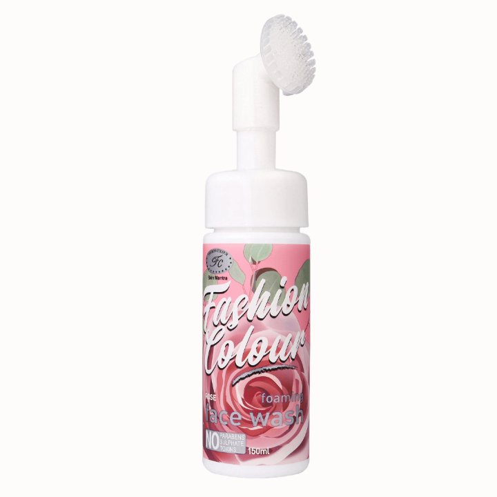 Fashion Colour Rose Foaming Face Wash