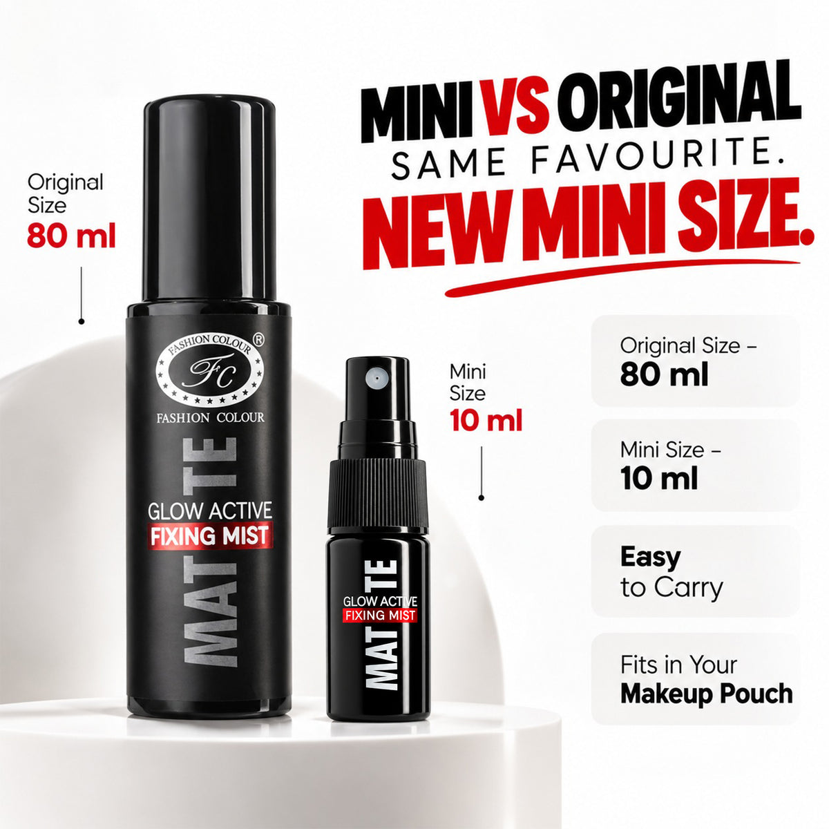 Matte Glow Active Fixing Mist | Mild Formula