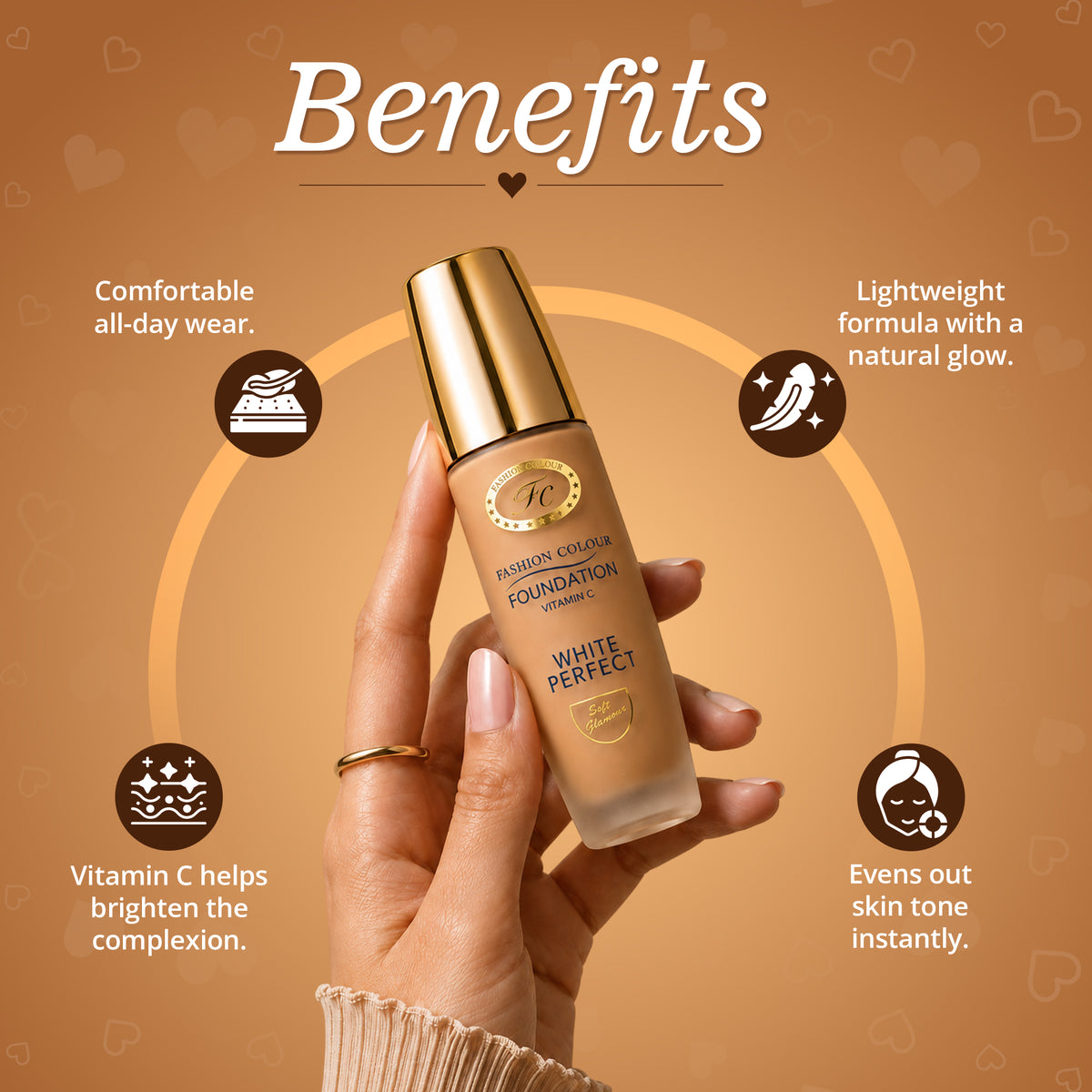 Vitamin C Foundation/White Perfect Foundation