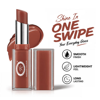 Crave Me Gloss Stick 3.1g | High-Shine Lip Gloss Stick | Smooth & Hydrating Creamy Gloss | Long-Lasting Moisturizing Lip Color for Soft & Glossy Lips