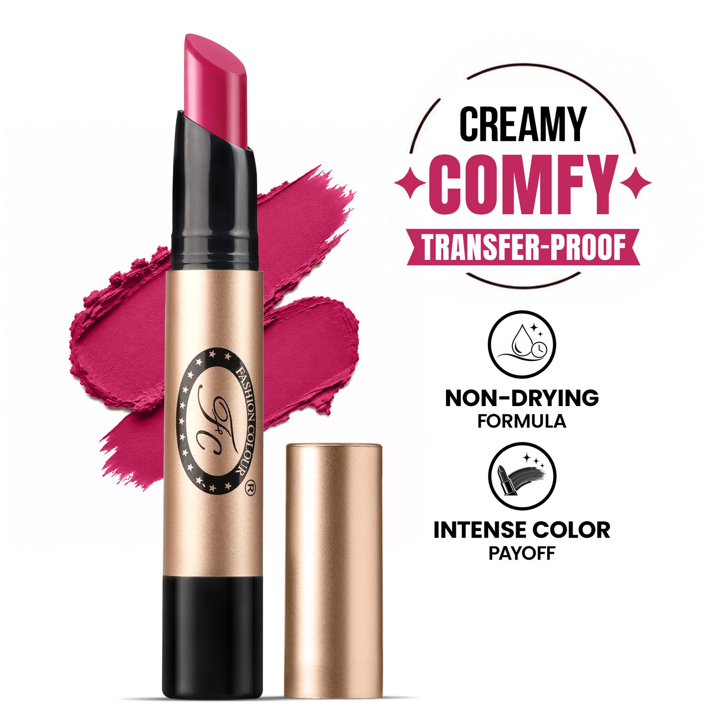 Supreme Lasting Honey Lip Non Transfer Lipstick | Available in 18 Shades