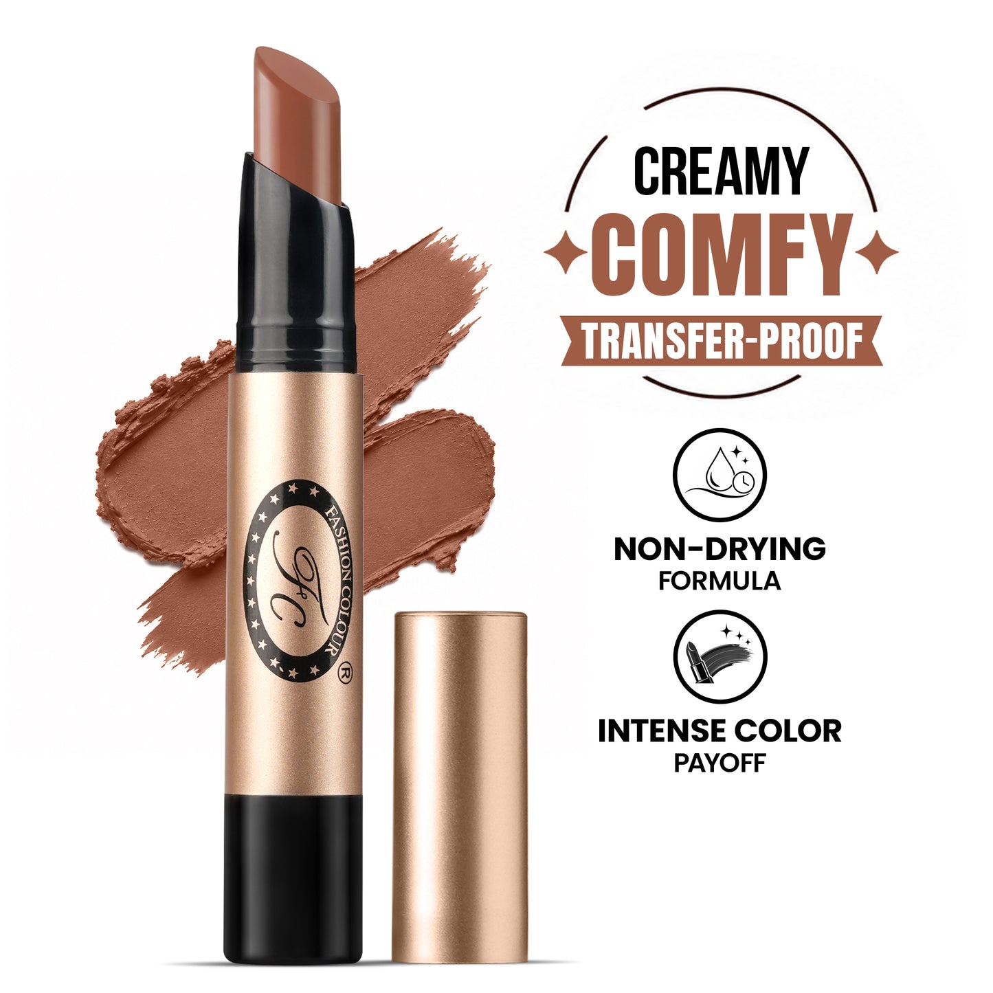 Supreme Lasting Honey Lip Non Transfer Lipstick | Available in 18 Shades