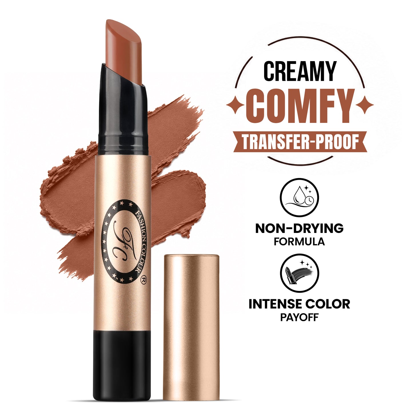 Supreme Lasting Honey Lip Non Transfer Lipstick | Available in 18 Shades