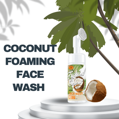 Fashion Colour Coconut Foaming Face Wash