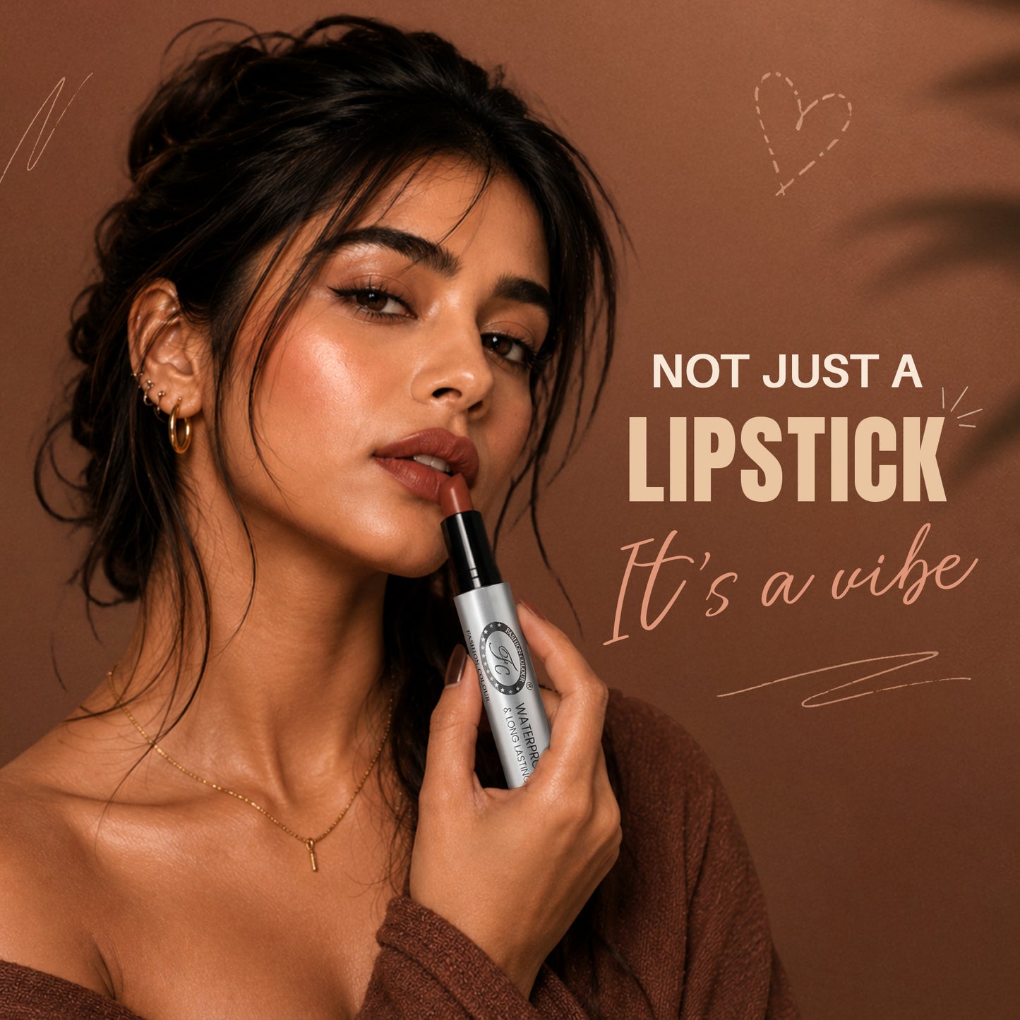 Colorful Non Transfer Lipstick, 2g