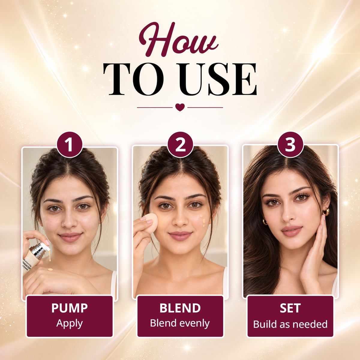 Moisturing Whitening Foundation, 40ml