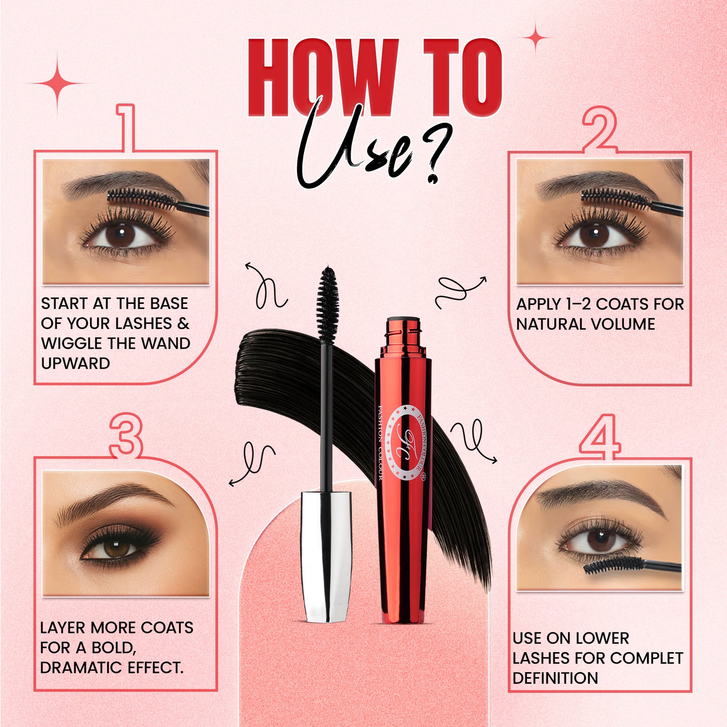 Big Eye Waterproof curl Mascara Blue I Waterproof, Non-Fading, Smudge-Proof, And Volume Base Film (8ml)