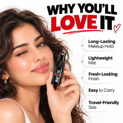 Matte Glow Active Fixing Mist | Mild Formula