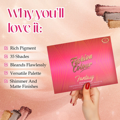 Platinum 35 Colours Professional Eyeshadow Palette