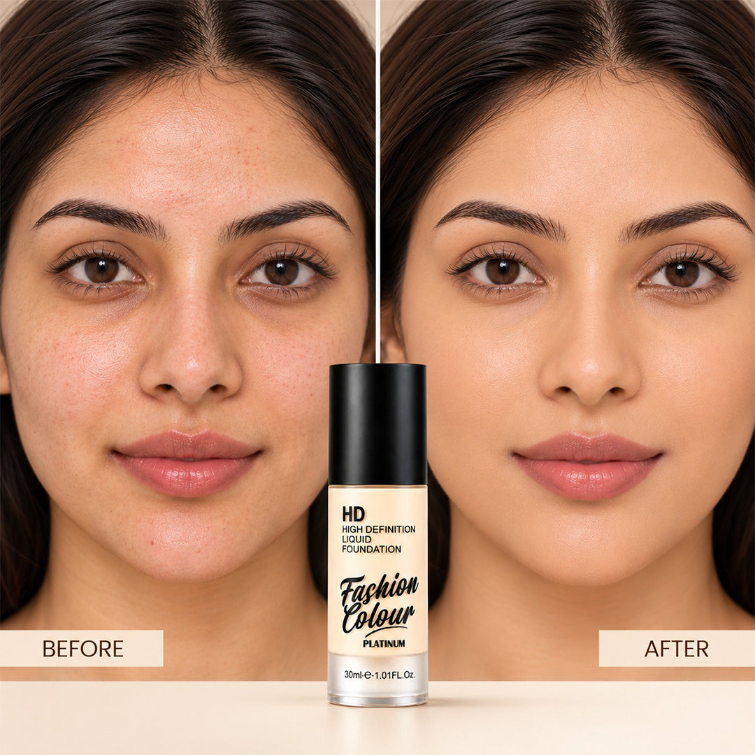 Hd Foundation, Waterproof, Long Lasting