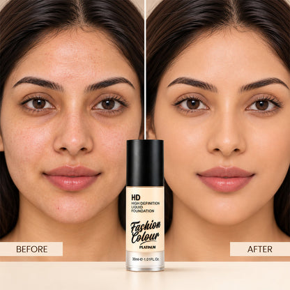 Hd Foundation, Waterproof, Long Lasting