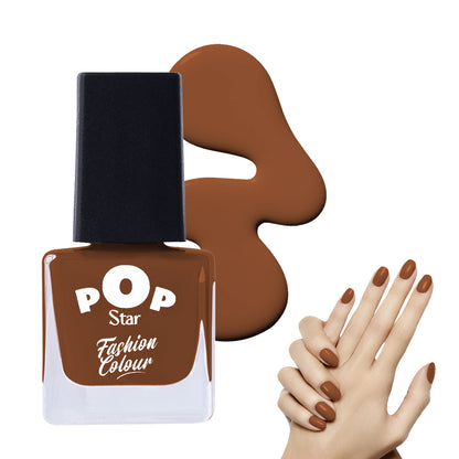 Pop Star Nail Polish (6.5 ml) | Dries In 45 Seconds | Glossy Finish | High Shine | Long Lasting Nail Polish For Women