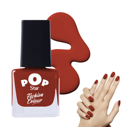 Pop Star Nail Polish (6.5 ml) | Dries In 45 Seconds | Glossy Finish | High Shine | Long Lasting Nail Polish For Women