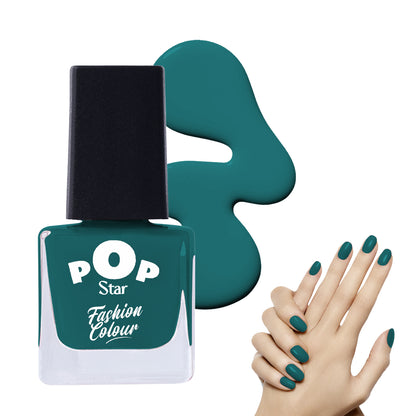 Pop Star Nail Polish (6.5 ml) | Dries In 45 Seconds | Glossy Finish | High Shine | Long Lasting Nail Polish For Women